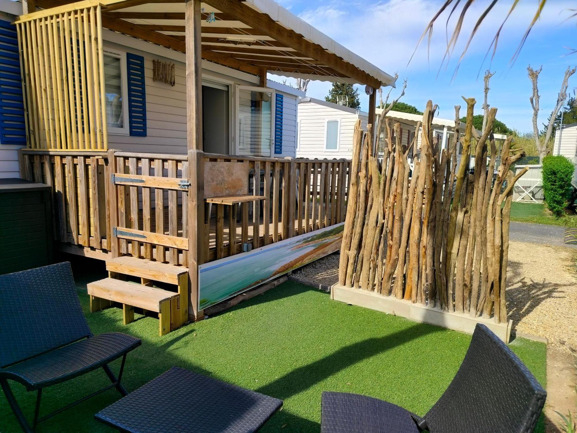 Mobil-Home Les Locs Danous Valras-Plage Luaran gambar